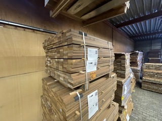 Ca. 207x Ipé Country Grade planken geschaafd, 27x90mm, lengte 95cm